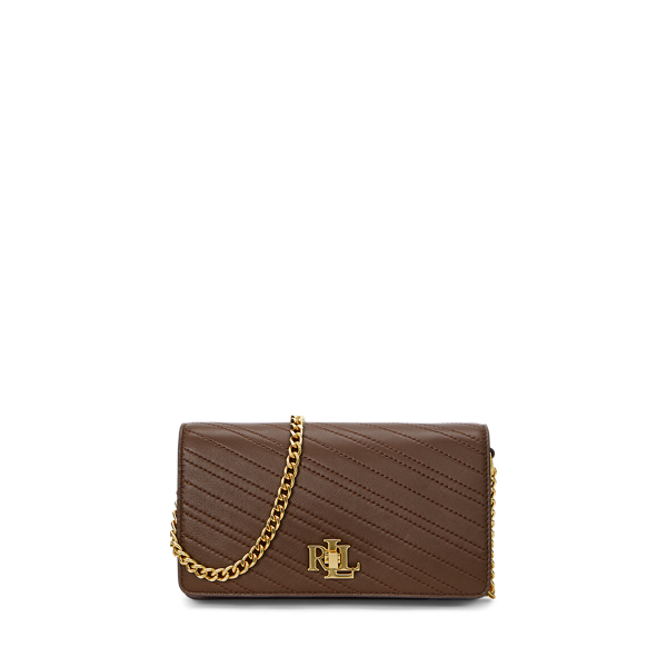 Stitched Crossbody Turn-Lock Tech Case