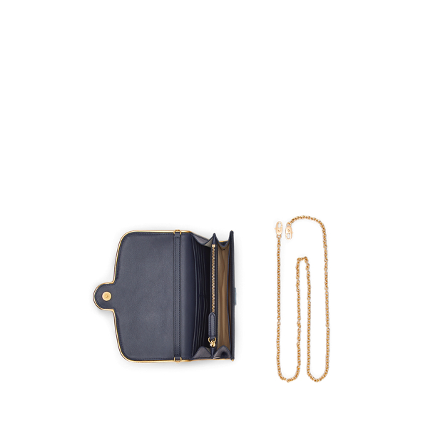 Two-Tone Leather Medium Adair Crossbody for Women | Ralph