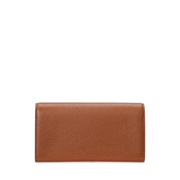 Pebbled Large Cameryn Flap Wallet