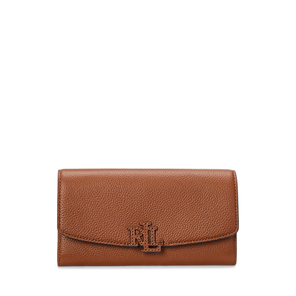 折りたたみ財布 Lauren Ralph Lauren Pebbled Small Cameryn Flap Wallet Lauren Ralph Lauren Pebbled Small Cameryn Flap Wallet