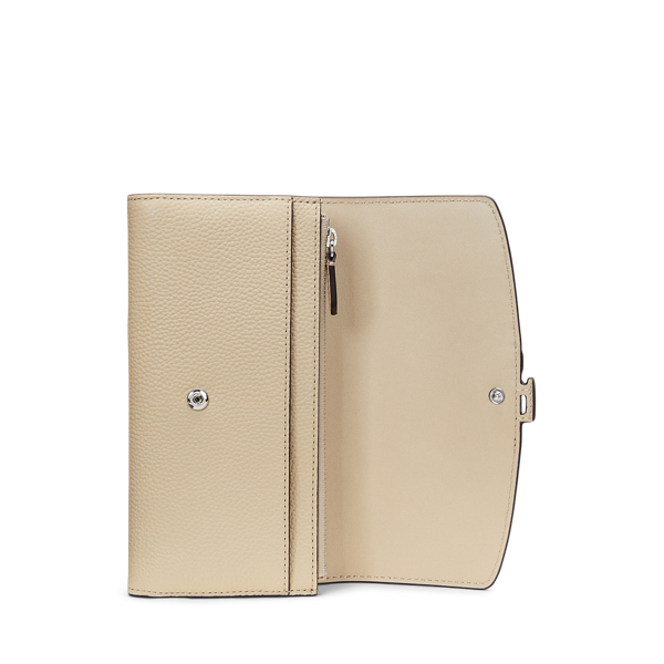 Pebbled Large Cameryn Flap Wallet