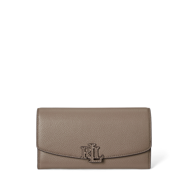 (取寄) ローレン ラルフローレン レディース ツートーン クロスハッチ レザー スリム ウォレット Lauren Ralph Lauren women Two-Tone Crosshatch Leather Slim Wallet Birch Tan/Soft White Two-Tone Crosshatch Leather Slim Wallet