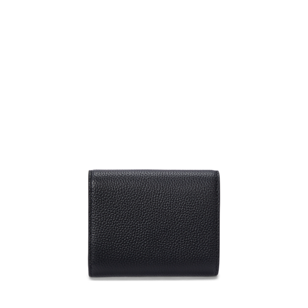 折りたたみ財布 Lauren Ralph Lauren Pebbled Small Cameryn Flap Wallet Pebbled Small Cameryn Flap Wallet
