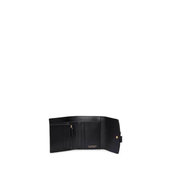 折りたたみ財布 Lauren Ralph Lauren Pebbled Small Cameryn Flap Wallet Pebbled Small Cameryn Flap Wallet