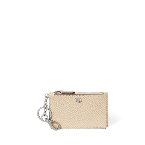 Textured Leather Zip Card Case for Women | Ralph Lauren® PE