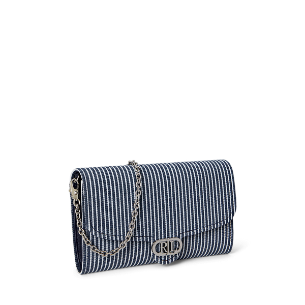 Striped Canvas Medium Adair Crossbody