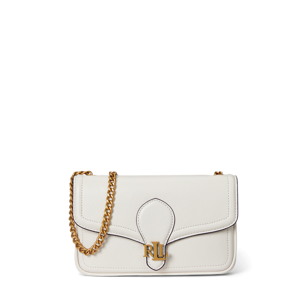 Plaid Nappa Leather Zip Card Case