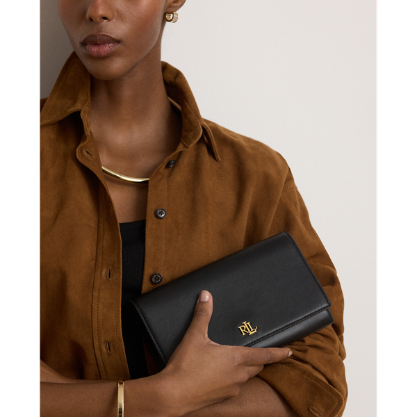 Black Leather Medium Adair II Crossbody Lauren 7