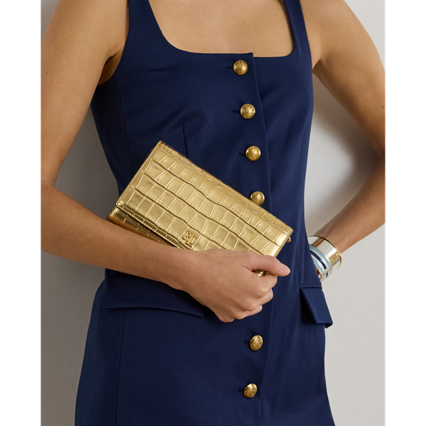 Modern Gold Metallic Medium Adair II Crossbody Lauren 8