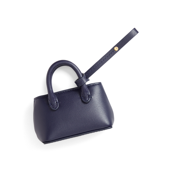 Refined Navy Leather Marcy Charm Lauren 2