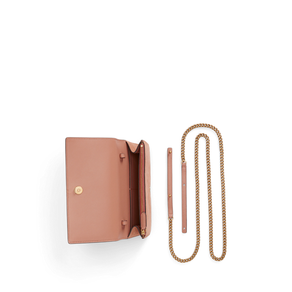 Pink Sienna Suede Medium Adair II Crossbody Lauren 4