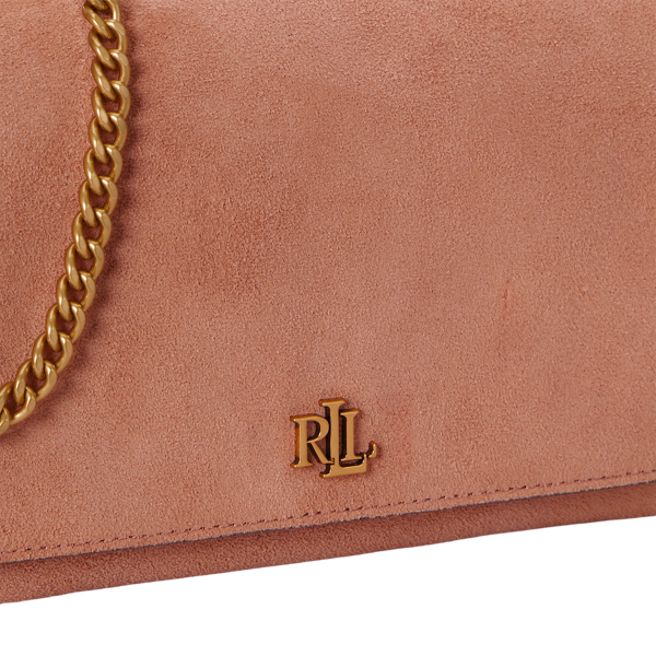 Pink Sienna Suede Medium Adair II Crossbody Lauren 5