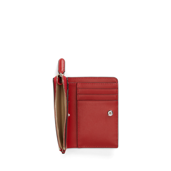 Leather Small Bi-Fold Wallet