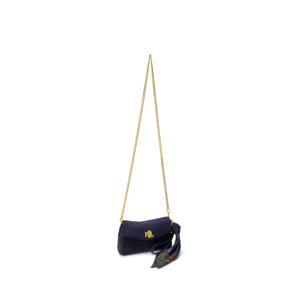 Pochette con tracolla e foulard Lauren in Blu nvy Lrn/St ci/Blu nvy 3