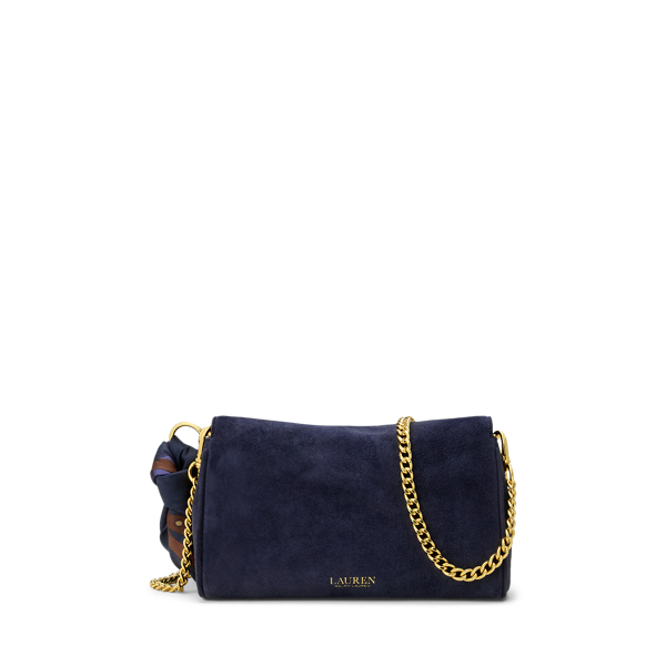 Pochette con tracolla e foulard Lauren in Blu nvy Lrn/St ci/Blu nvy 4