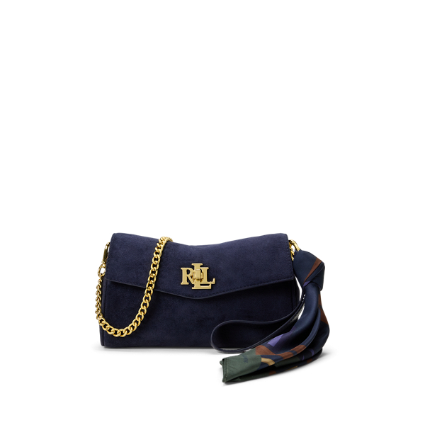 Pochette con tracolla e foulard Lauren in Blu nvy Lrn/St ci/Blu nvy 1