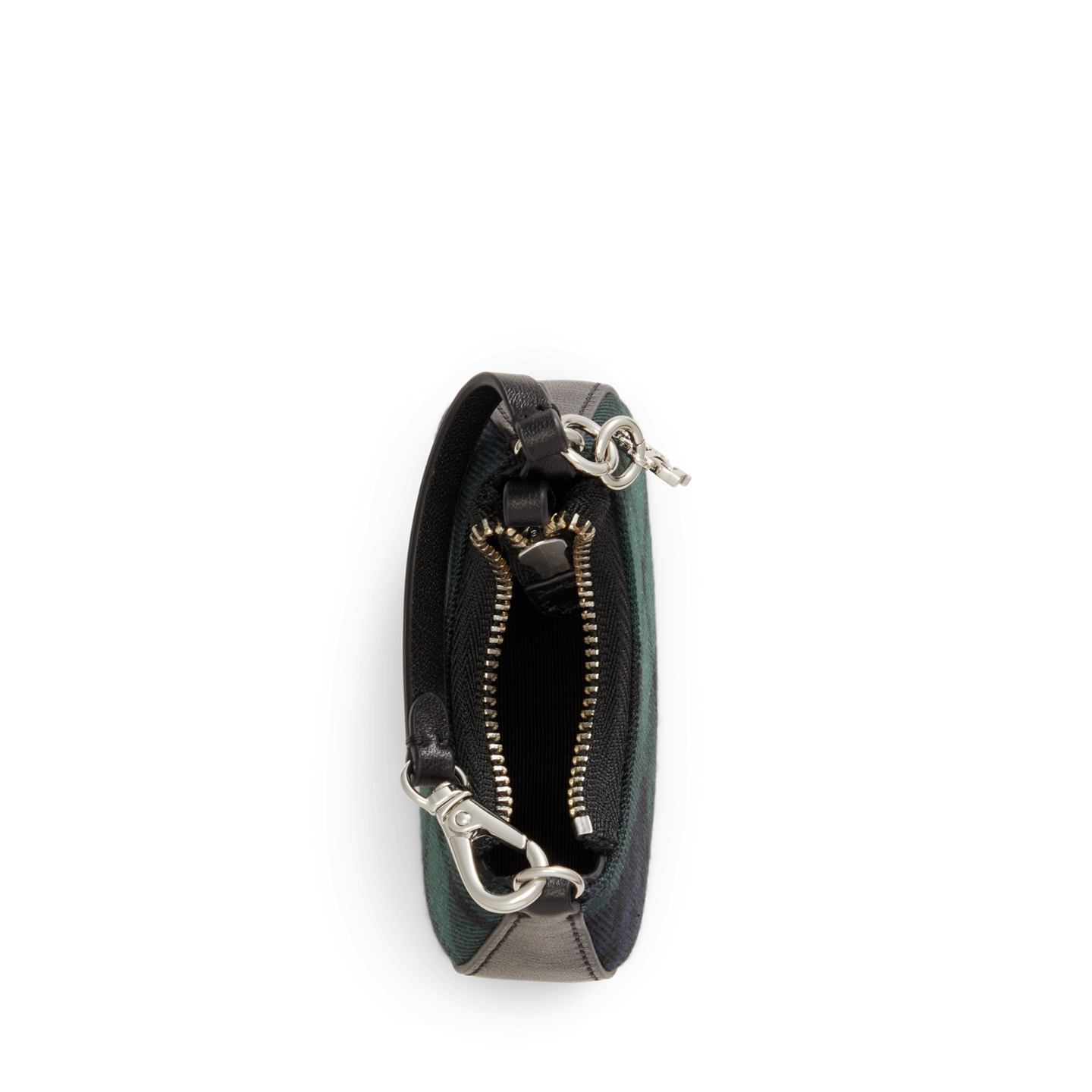 Женские часы Ralph Lauren Black Watch Plaid Twill Marcy Charm, цвет: Чёрный — фото 2