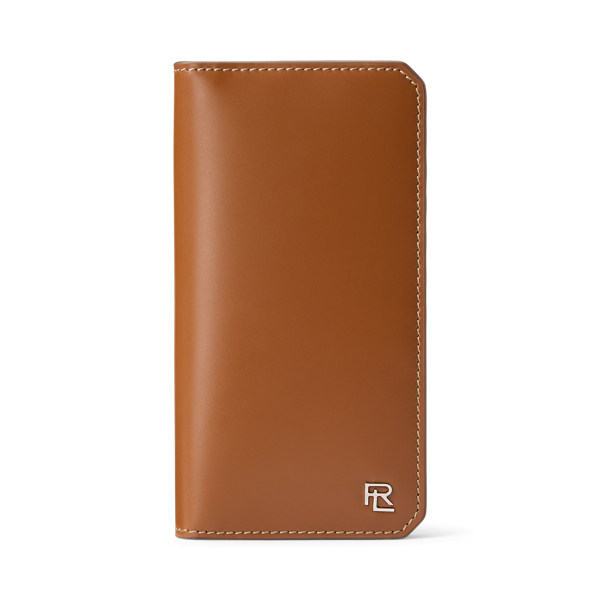 RL Box Calfskin Vertical Wallet