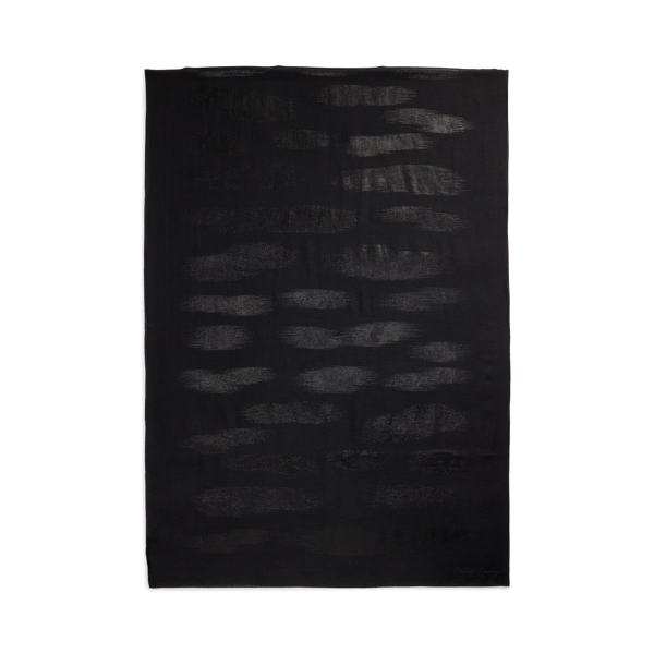 Jacquard Gauze Evening Wrap Scarf
