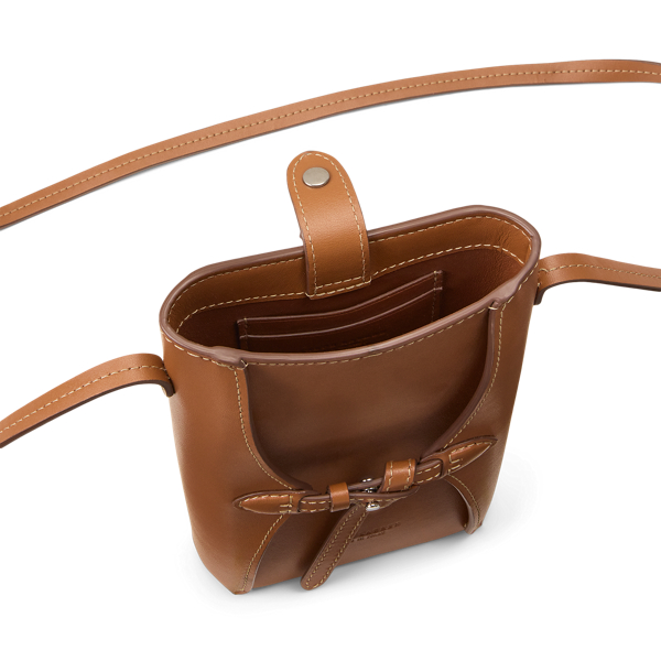 RL Gold The Ralph Calfskin Phone Pouch Ralph Lauren Collection 5