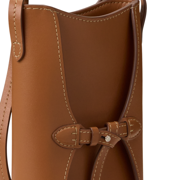 RL Gold The Ralph Calfskin Phone Pouch Ralph Lauren Collection 6