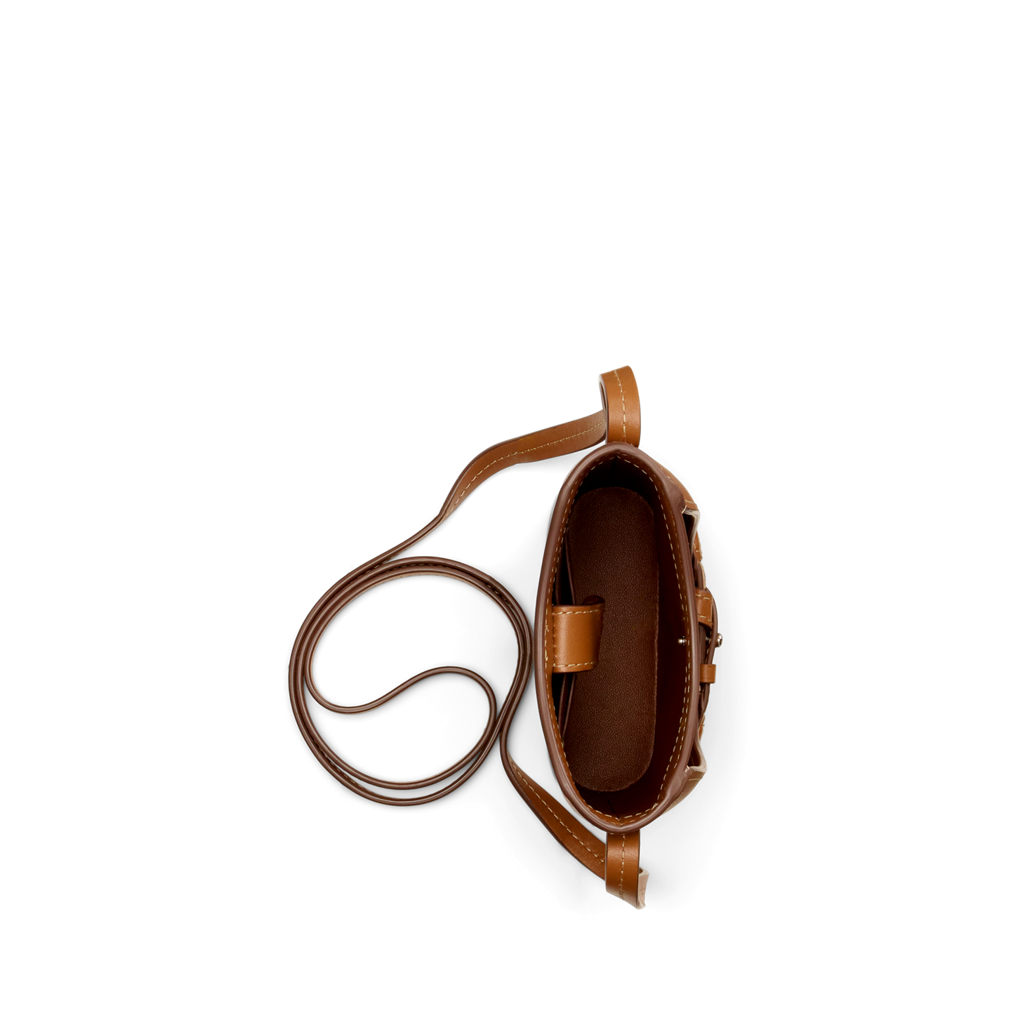 Женская сумка Ralph Lauren The Ralph Calfskin Phone Pouch, цвет: Золотой — фото 2