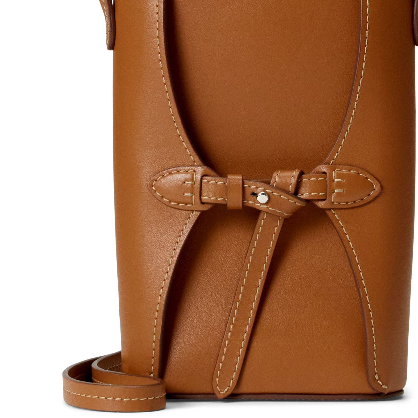 Женская сумка Ralph Lauren The Ralph Calfskin Phone Pouch, цвет: Золотой — фото 3