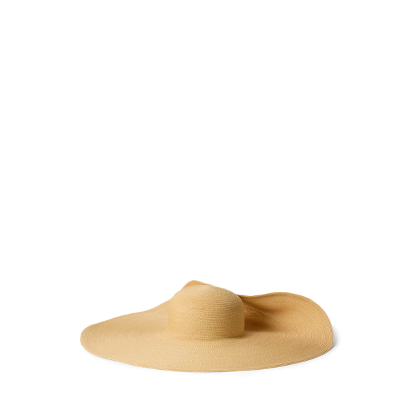 Natural Hemp-Blend Wide-Brim Hat Ralph Lauren Collection 2