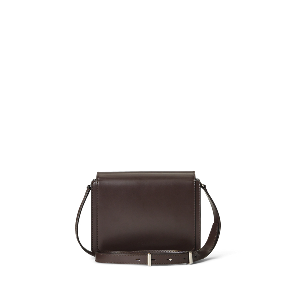 Ralph Lauren Collection RL 888 박스 카프스킨 크로스바디 모카 4