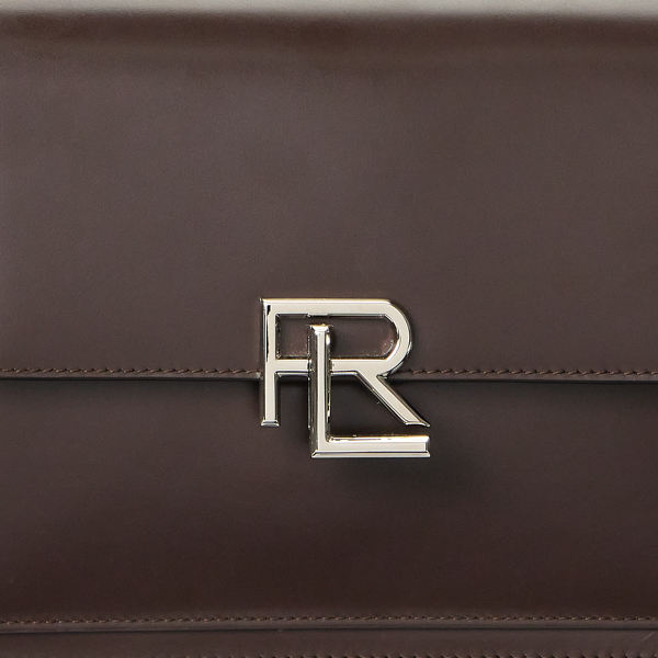 Ralph Lauren Collection RL 888 박스 카프스킨 크로스바디 모카 6