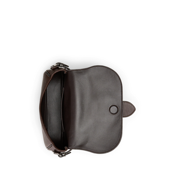 Schultertasche Welington aus Kalbsleder Ralph Lauren Collection in Mokka 5