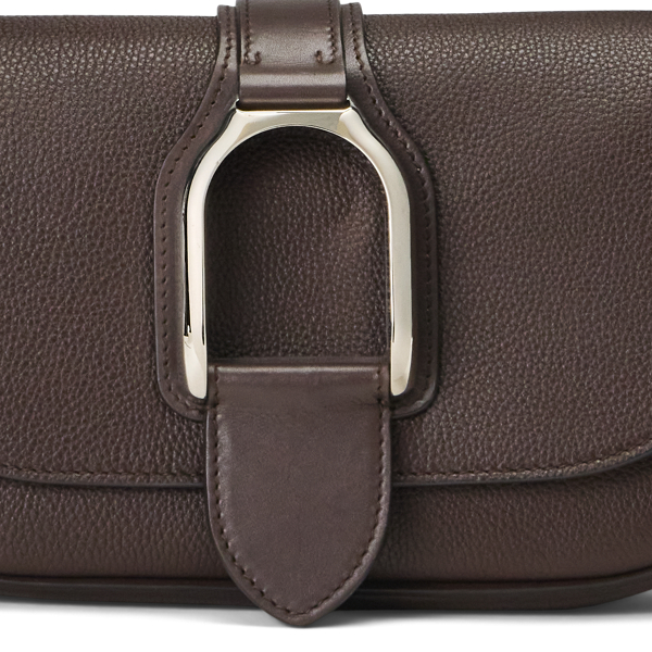 Schultertasche Welington aus Kalbsleder Ralph Lauren Collection in Mokka 6