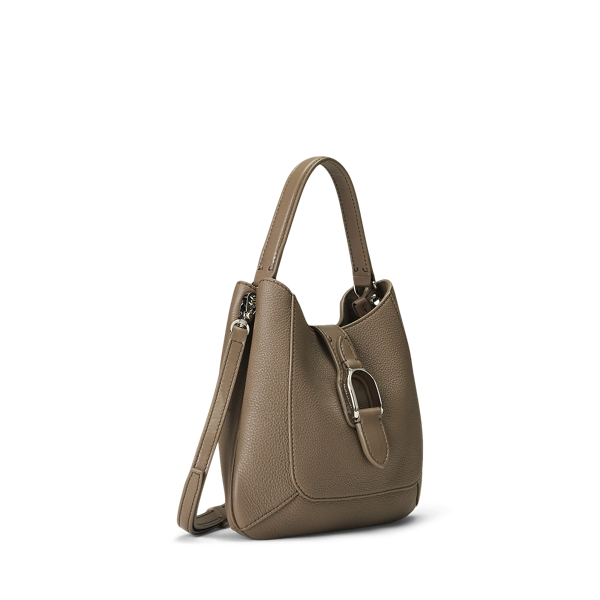 Ralph Lauren Collection 웰링턴 카프스킨 미니 숄더백 다크 토프 3
