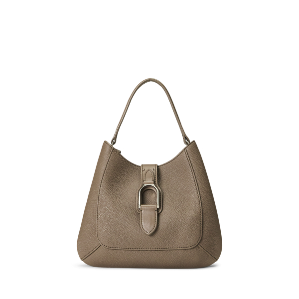 Dark Taupe Welington Calfskin Mini Shoulder Bag Ralph Lauren Collection 1