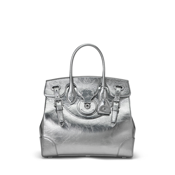 Soft Ricky 33 Metallic Calfskin Bag for Women Ralph Lauren BE