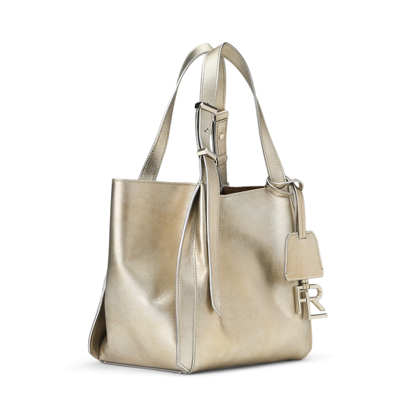 RL 888 メタリック カーフスキン ミニ トート | ラルフ ローレン公式