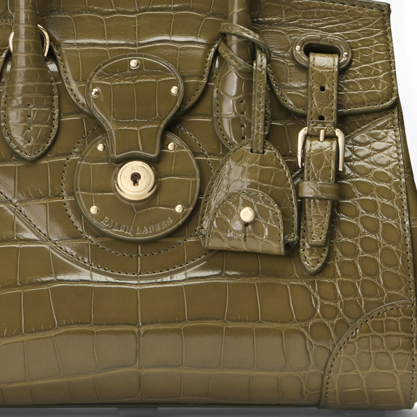 Dusty Sage Caiman Soft Ricky 27 Ralph Lauren Collection 6