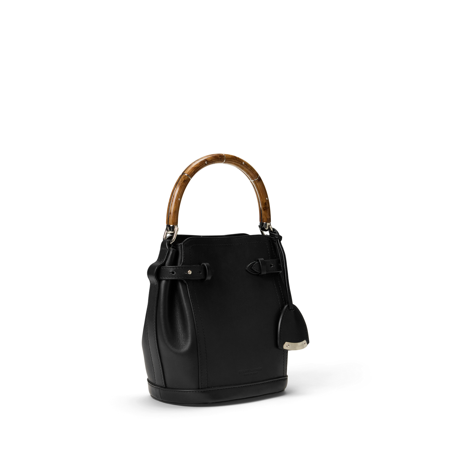 Женская сумка Ralph Lauren The Ralph Calfskin Small Bucket, цвет: Чёрный — фото 1