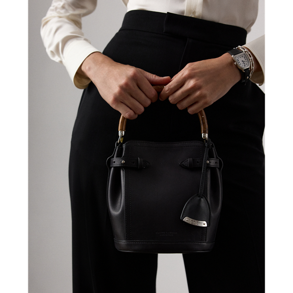 The Ralph Calfskin Small Bucket Bag