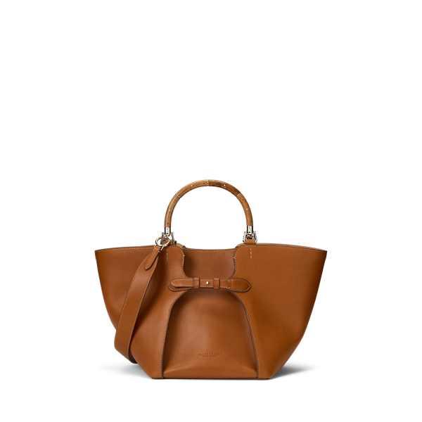 美品 Ralph Lauren トートバッグ 中型 ハウンドトゥースパターン