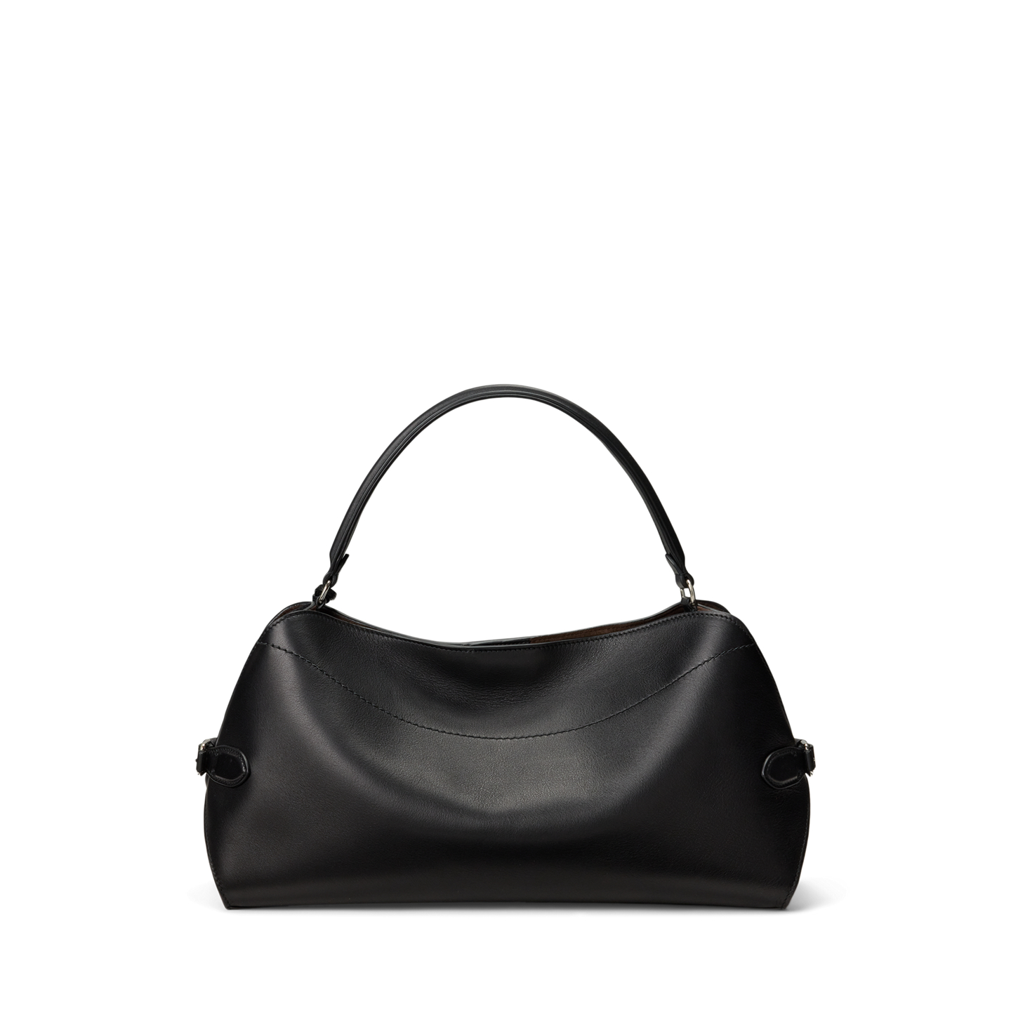 Женская сумка Ralph Lauren The Ralph Calfskin Shoulder, цвет: Чёрный — фото 2