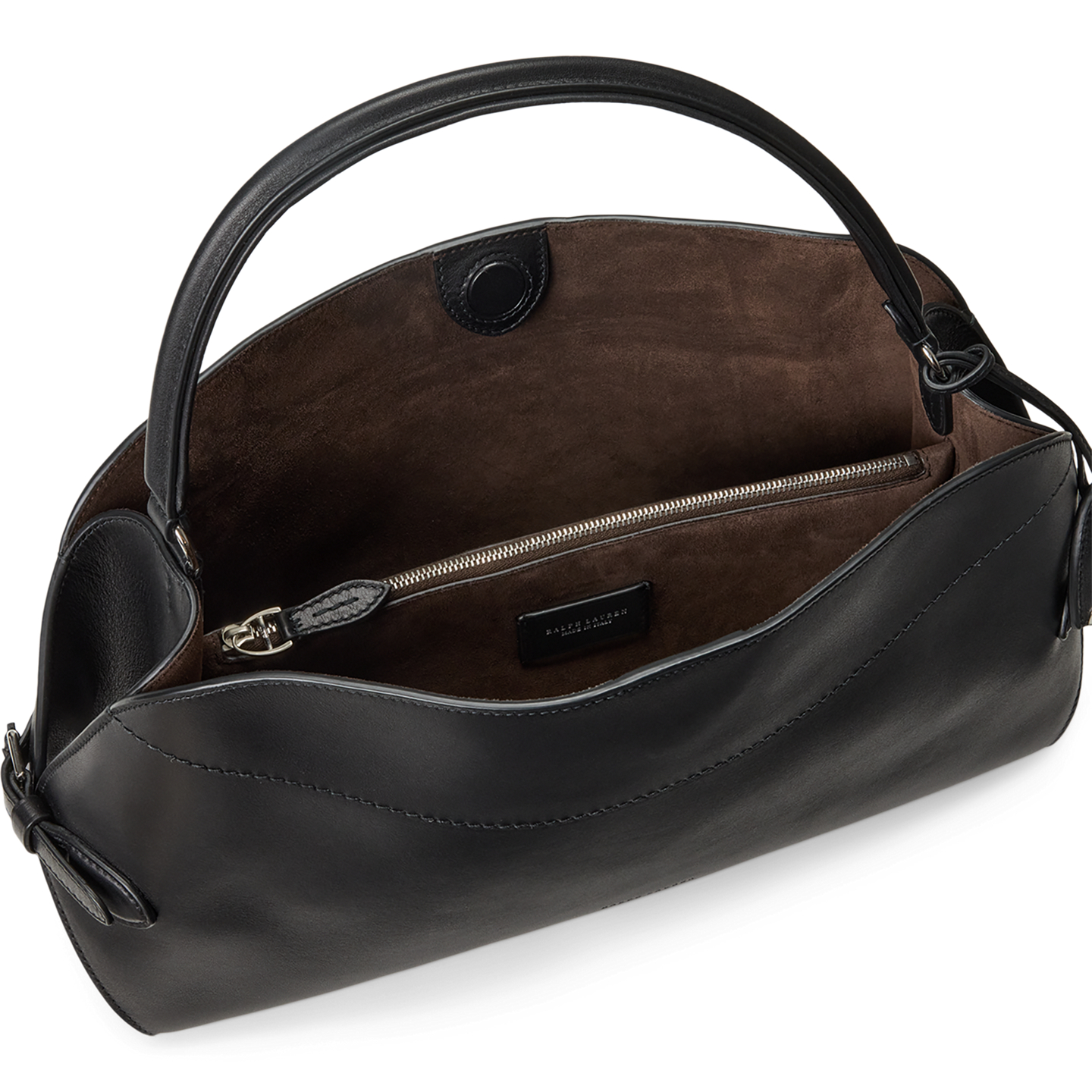 Женская сумка Ralph Lauren The Ralph Calfskin Shoulder, цвет: Чёрный — фото 3