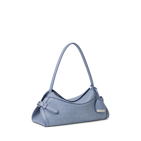 ■POLO RALPH LAUREN■ W Raffia Medium North South Tote Multi nm_5017379_100244_m