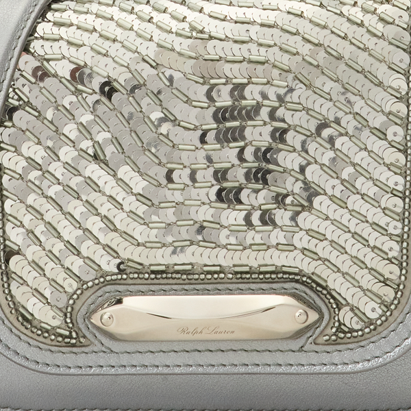 Evening Bag in Embellished Satin