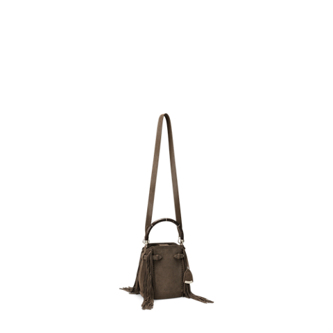 Женские сумки Ralph Lauren The Ralph Calf-Suede Small Bucket Bag