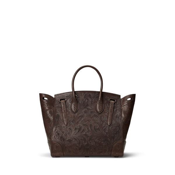 Soft Ricky 33 Hand-Tooled Vachetta Bag