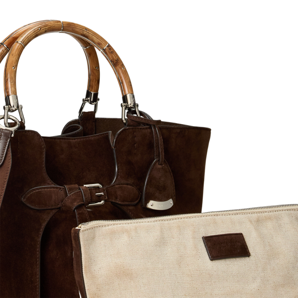 The Ralph Calf-Suede Tote