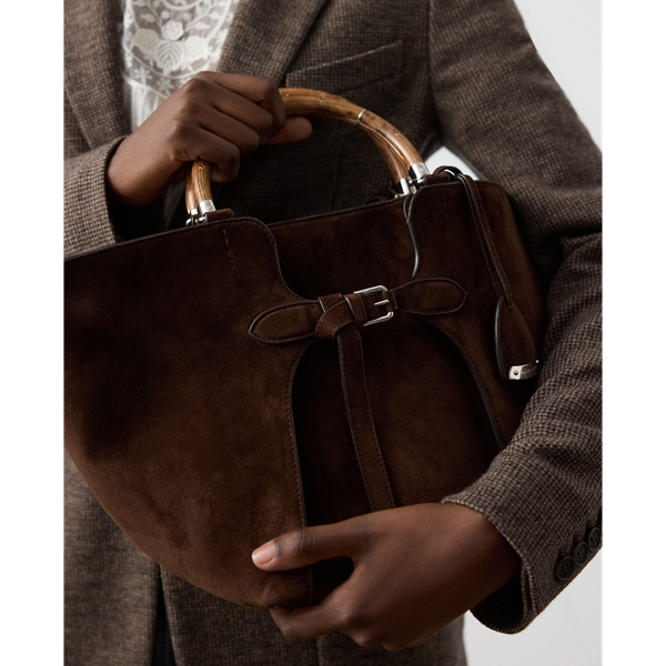 The Ralph Calf-Suede Tote