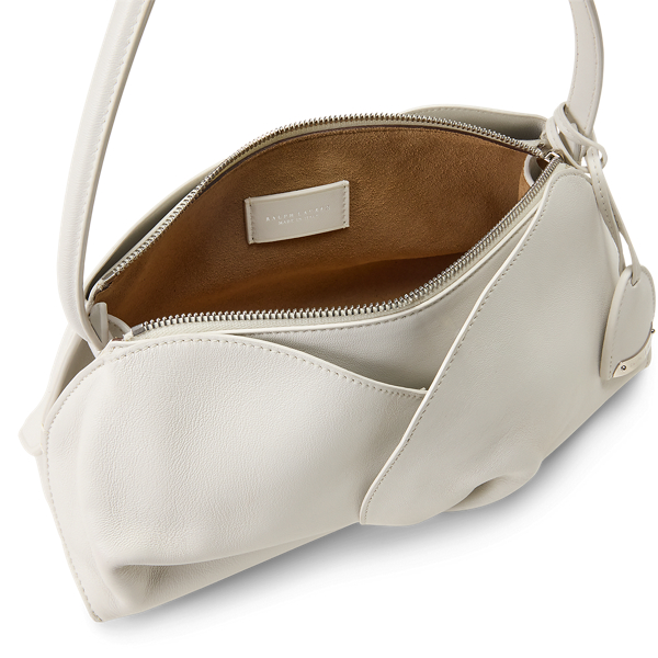 White The Ralph Small Floral Shoulder Bag Ralph Lauren Collection 5