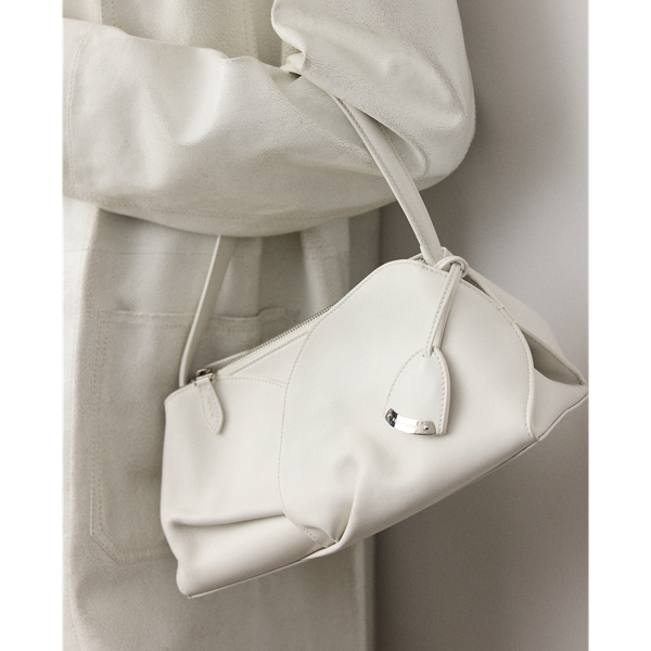 White The Ralph Small Floral Shoulder Bag Ralph Lauren Collection 8
